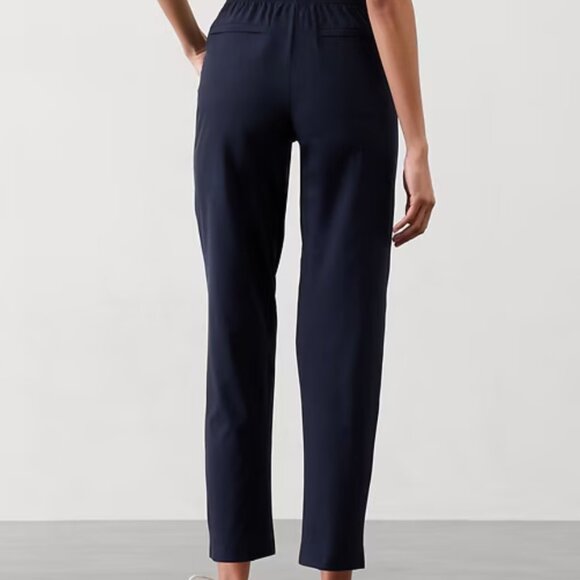 Athleta Brooklyn Ankle Pant Navy Petite 4 - Picture 3 of 9